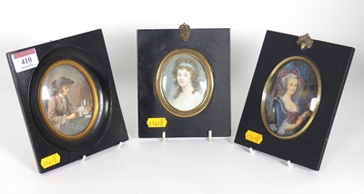 Lot 410 - Late 19th / early 20th century French school -...