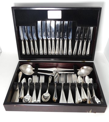 Lot 230 - An Arthur Price silver plated canteen of...