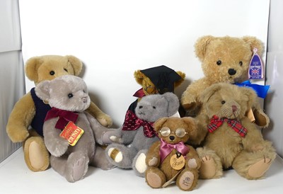 Lot 563 - A collection of teddy bears to include...