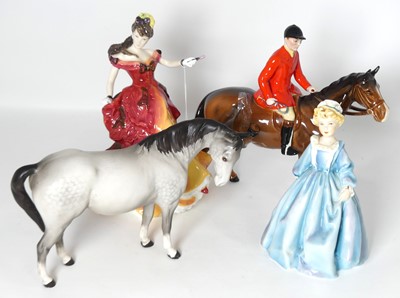 Lot 507 - A Beswick matt painted pottery figure of a...