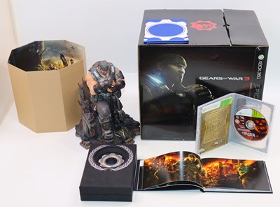 Lot 2018 - Microsoft Xbox 360 Gears of War 3 Epic Edition...