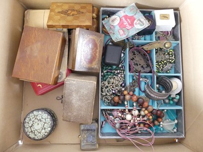 Lot 407 - A collection of costume jewellery, to include...