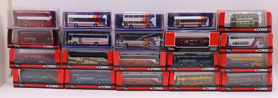 Lot 856 - 20 boxed Corgi Original Omnibus 1/76th scale...