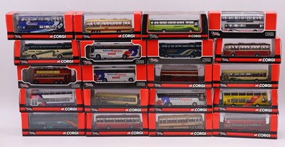 Lot 857 - 20 boxed Corgi Original Omnibus 1/76th scale...