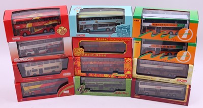 Lot 880 - Collection of 12 boxed Corgi Japanese Interest...