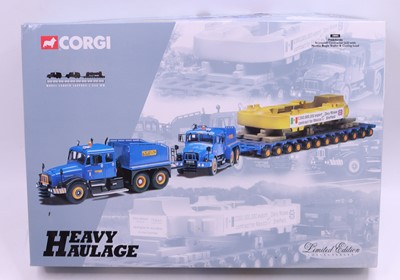 Lot 922 - Corgi Heavy Haulage 1/50th scale No.18002...