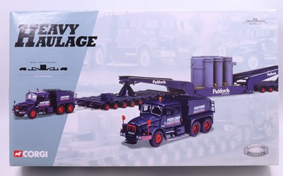 Lot 923 - Corgi Heavy Haulage 1/50th scale No.18005...