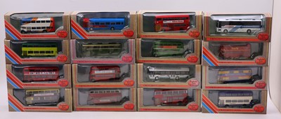 Lot 835 - 16 boxed EFE 1/76th scale public transport...