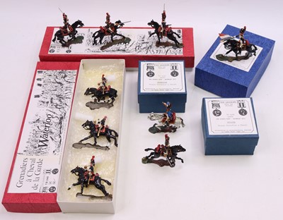 Lot 1589 - All the Queen's Men boxed Waterloo 1815 group,...