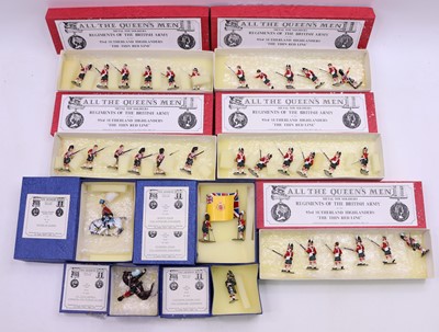 Lot 1594 - All the Queen's Men boxed Russian Cavalry and...