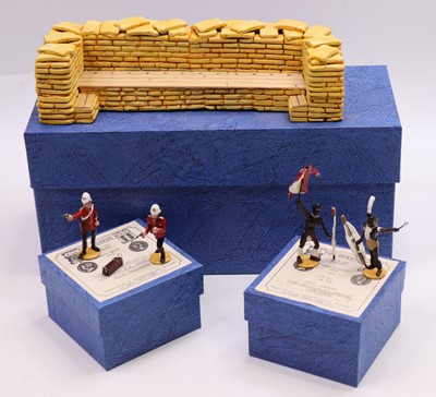 Lot 1565 - All the Queens Men Rorkes Drift Group, 3 sets...