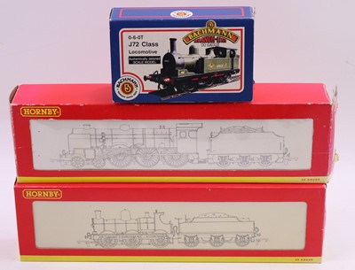 Lot 454 - Three 00 gauge locos to include a Bachmann 0-6-...