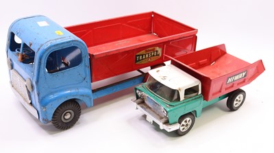 Lot 1913 - Tri-ang large-scale pressed steel model of a...