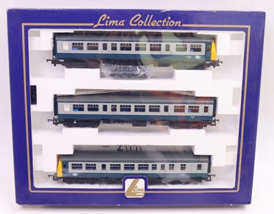 Lot 549 - A Lima 00 gauge 3-car Class 101 DMU set in BR...