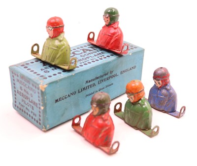 Lot 2104 - An original Meccano trade box of five...