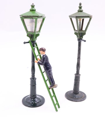 Lot 1756 - John Hilco pre-war miniature model Street Gas...