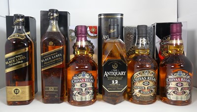 Lot 1356 - Chivas Regal 12 year old Premium Scotch whisky,...