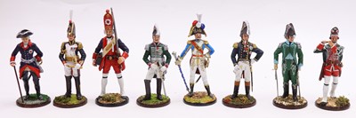 Lot 1647 - Collection of 8x 90mm scale Chas Stadden...