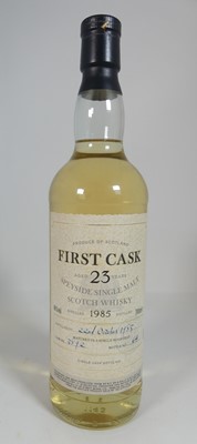 Lot 1454 - First Cask 23 year old Speyside single malt...