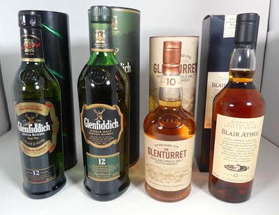 Lot 1375 - Glenfiddich 12 year old single malt Scotch...