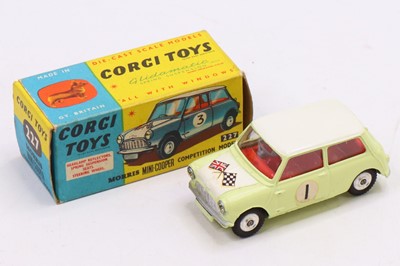 Lot 1336 - Corgi Toys No. 227 Morris Mini Cooper...