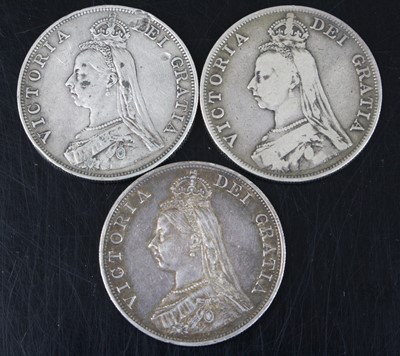 Lot 3412 - Great Britain, 1887 double florin, Victoria...