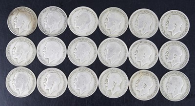 Lot 3419 - Great Britain, a collection of eighteen George...