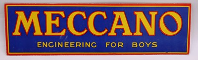 Lot 2054 - Meccano Engineering for boys card shop display...
