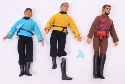 Lot 1961 - Mego Star Trek vintage 1/9 scale figures of...