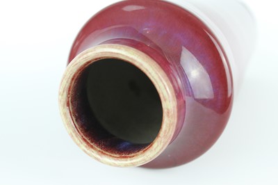 Lot 87 - A pair of Chinese Langyao-type cylindrical...