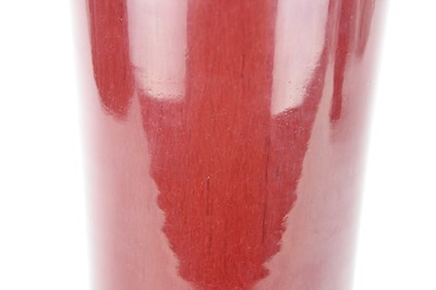 Lot 87 - A pair of Chinese Langyao-type cylindrical...