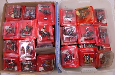 Lot 1777 - Deplrado 2 boxes containing painted Napoleonic...