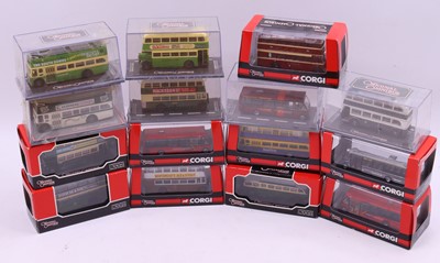 Lot 851 - Collection of 15 Corgi Original Omnibus 1/76th...