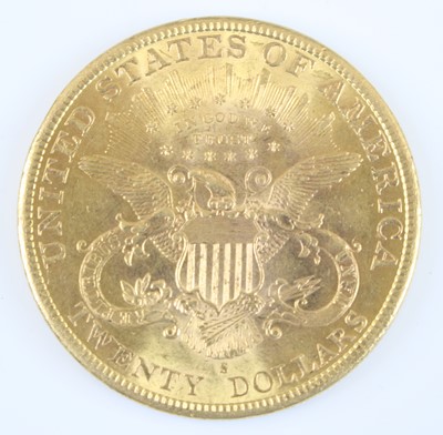 Lot 3321 - United States Of America, 1898 gold twenty...