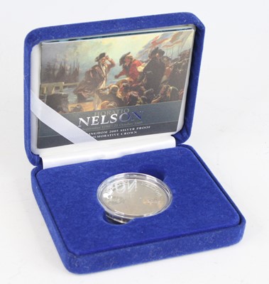 Lot 3392 - United Kingdom 2005 Horatio Nelson silver...
