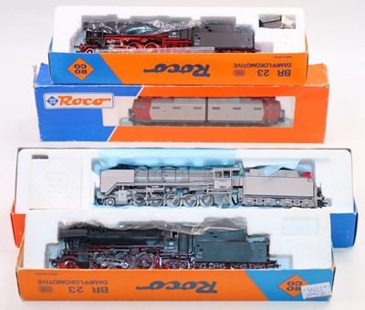 Lot 649 - Four Roco HO gauge locos to include an FS E636...