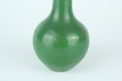 Lot 79 - A group of six Chinese monochrome bottle vases,...