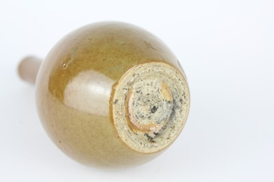 Lot 79 - A group of six Chinese monochrome bottle vases,...