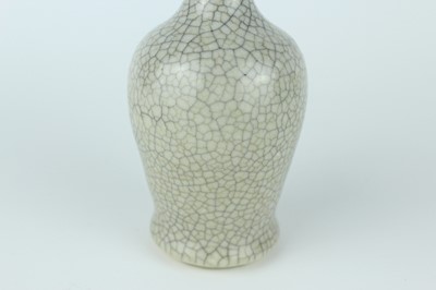 Lot 79 - A group of six Chinese monochrome bottle vases,...