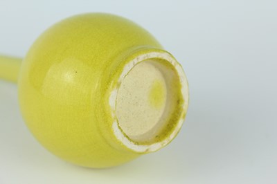 Lot 79 - A group of six Chinese monochrome bottle vases,...