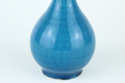 Lot 79 - A group of six Chinese monochrome bottle vases,...