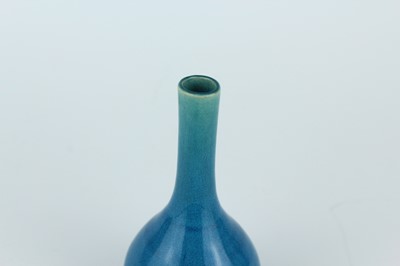 Lot 79 - A group of six Chinese monochrome bottle vases,...