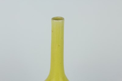 Lot 79 - A group of six Chinese monochrome bottle vases,...