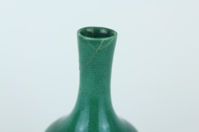 Lot 79 - A group of six Chinese monochrome bottle vases,...