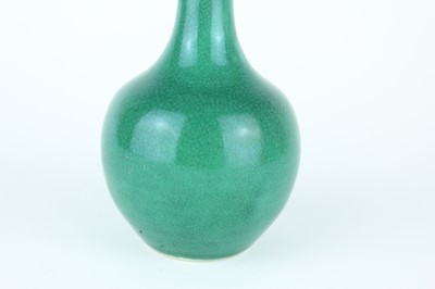 Lot 79 - A group of six Chinese monochrome bottle vases,...