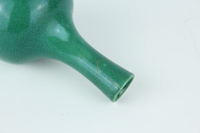 Lot 79 - A group of six Chinese monochrome bottle vases,...