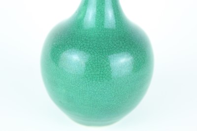 Lot 79 - A group of six Chinese monochrome bottle vases,...