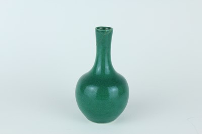 Lot 79 - A group of six Chinese monochrome bottle vases,...