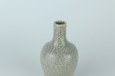 Lot 79 - A group of six Chinese monochrome bottle vases,...