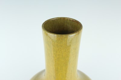 Lot 82 - Two large Chinese monochrome bottle vases,...